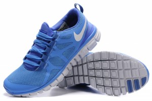 Nike Free 3.0 V3 Womens Shoes white blue